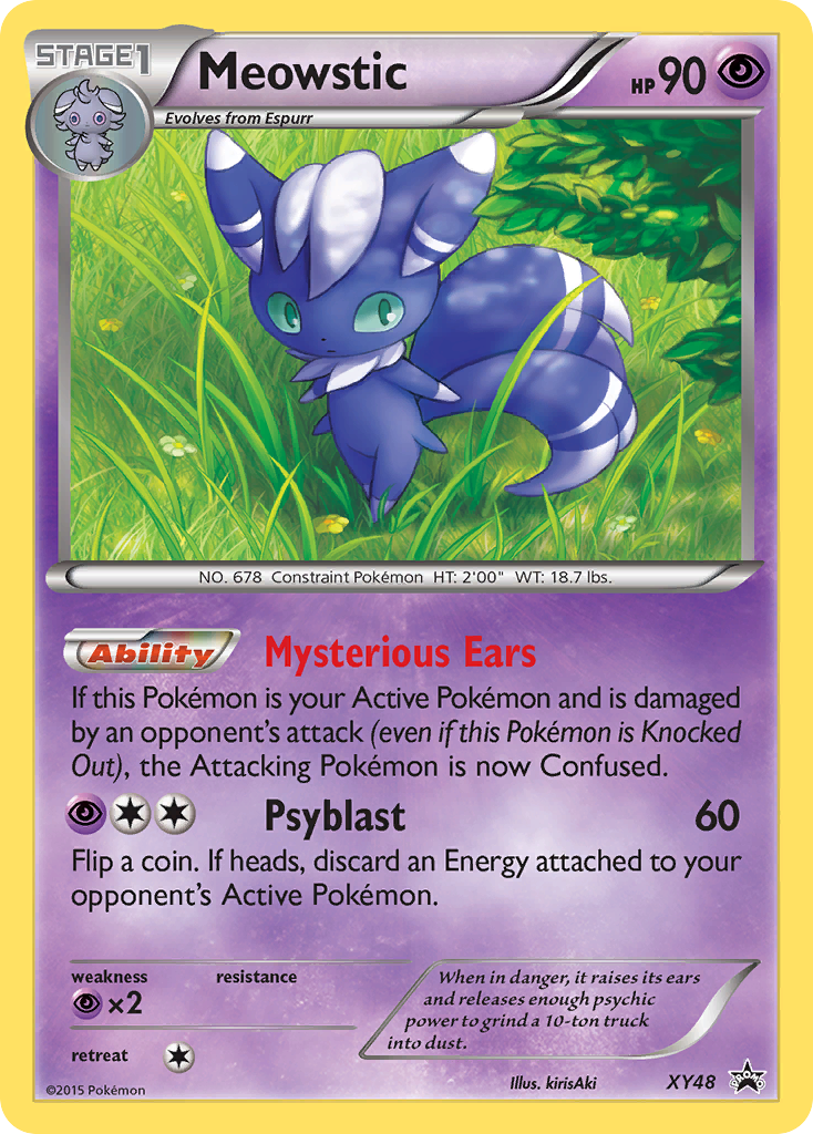 Meowstic (XY48) [XY: Black Star Promos] | Gam3 Escape