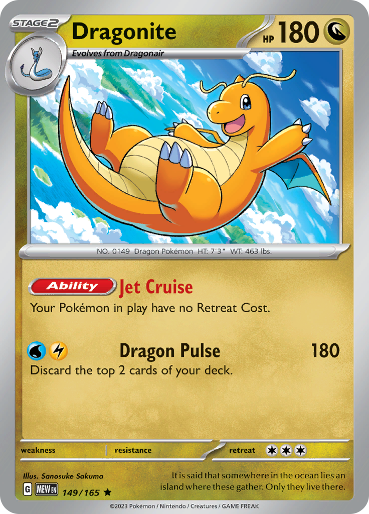 Dragonite (149/165) [Scarlet & Violet 151] | Gam3 Escape