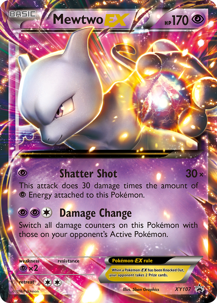 Mewtwo EX (XY107) [XY: Black Star Promos] | Gam3 Escape