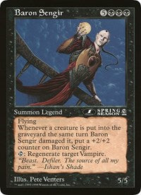 Baron Sengir (Oversized) [Oversize Cards] | Gam3 Escape