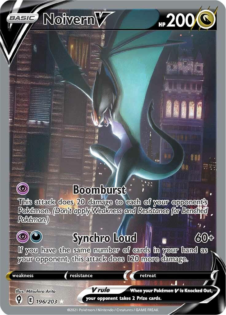 Noivern V (196/203) [Sword & Shield: Evolving Skies] | Gam3 Escape