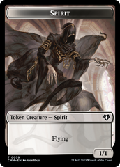 Spirit (0039) // Bird Illusion Double-Sided Token [Commander Masters Tokens] | Gam3 Escape