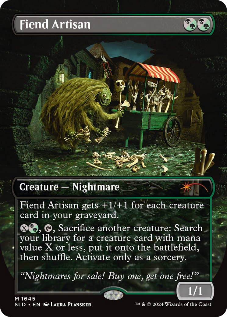 Fiend Artisan (Rainbow Foil) [Secret Lair Drop Series] | Gam3 Escape