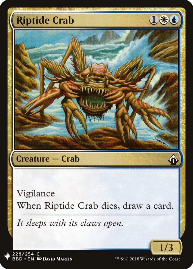 Riptide Crab [Mystery Booster] | Gam3 Escape