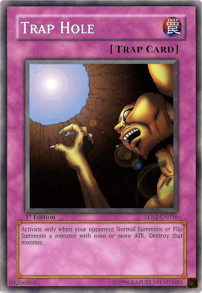 Trap Hole [5DS1-EN036] Common | Gam3 Escape