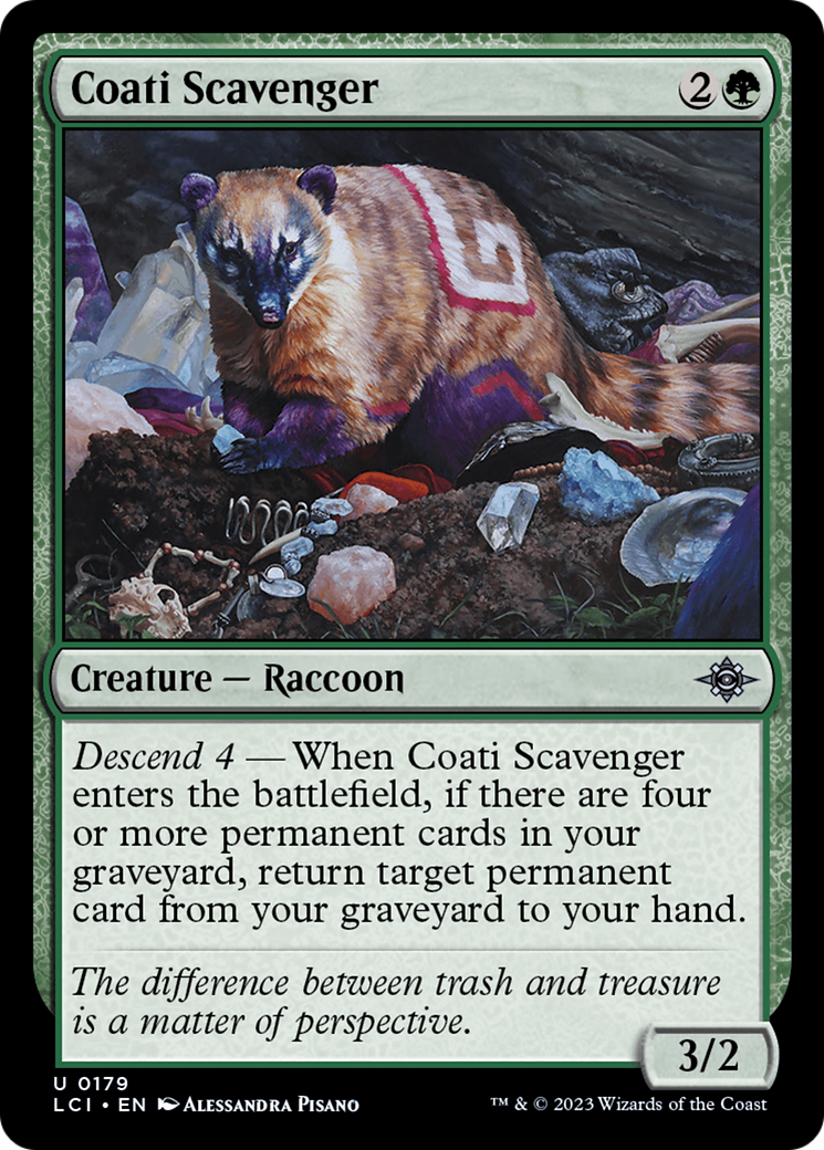 Coati Scavenger [The Lost Caverns of Ixalan] | Gam3 Escape