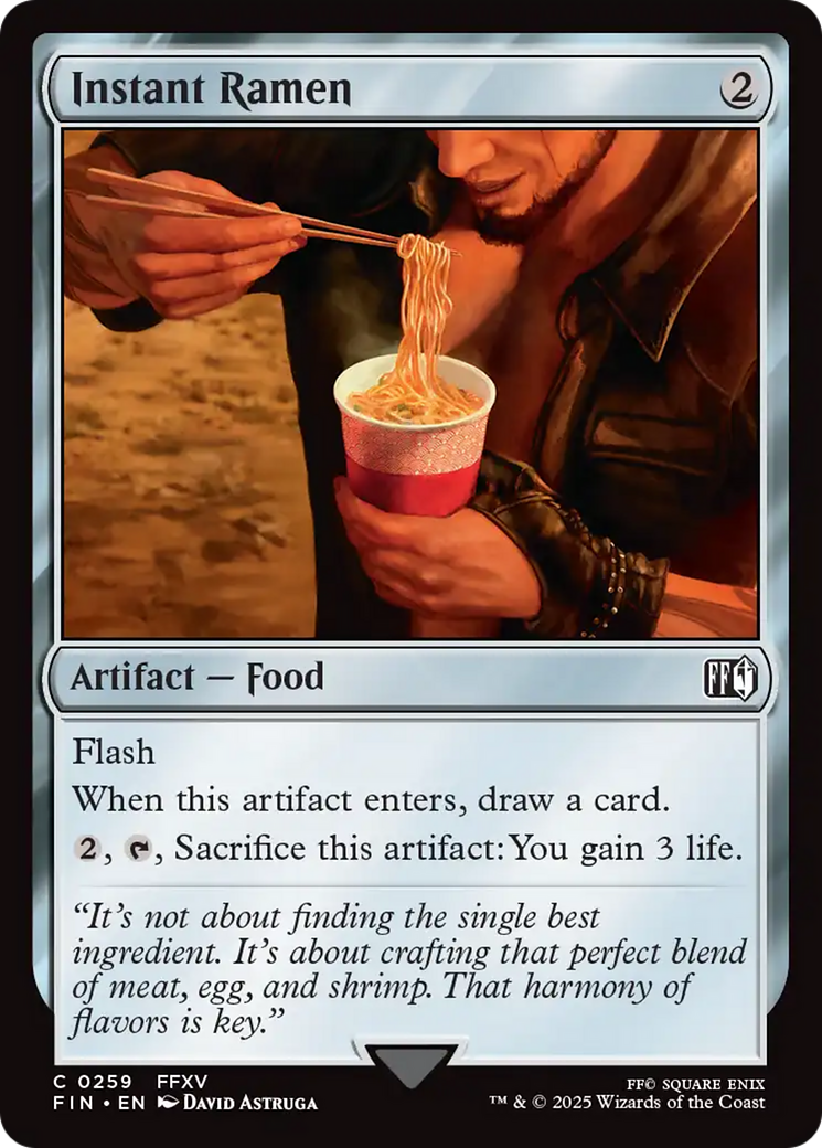 Instant Ramen [FINAL FANTASY] | Gam3 Escape