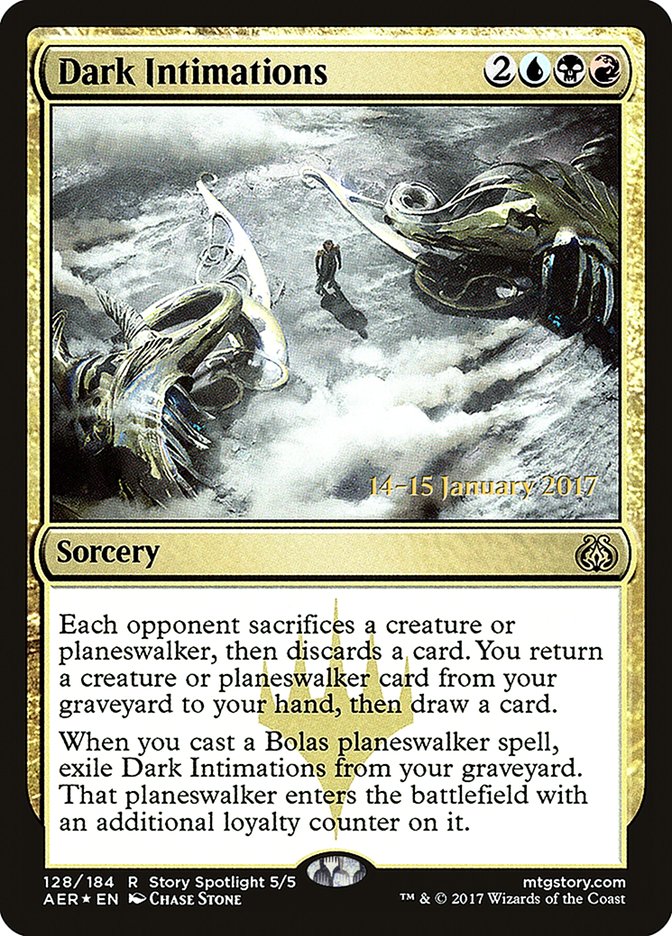 Dark Intimations [Aether Revolt Prerelease Promos] | Gam3 Escape