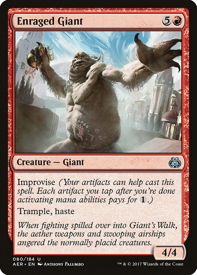 Enraged Giant [Aether Revolt] | Gam3 Escape