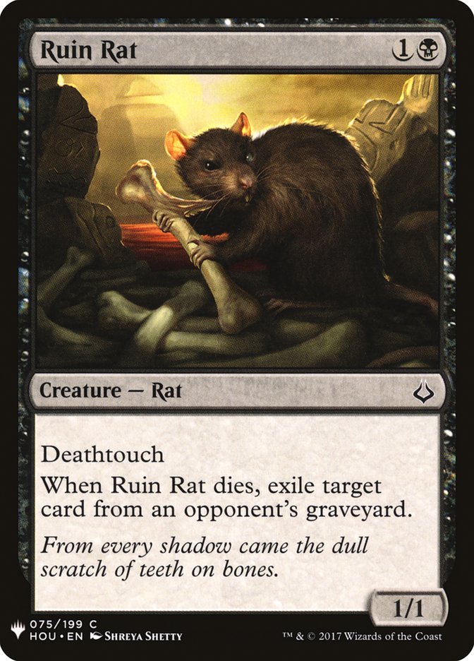 Ruin Rat [Mystery Booster] | Gam3 Escape