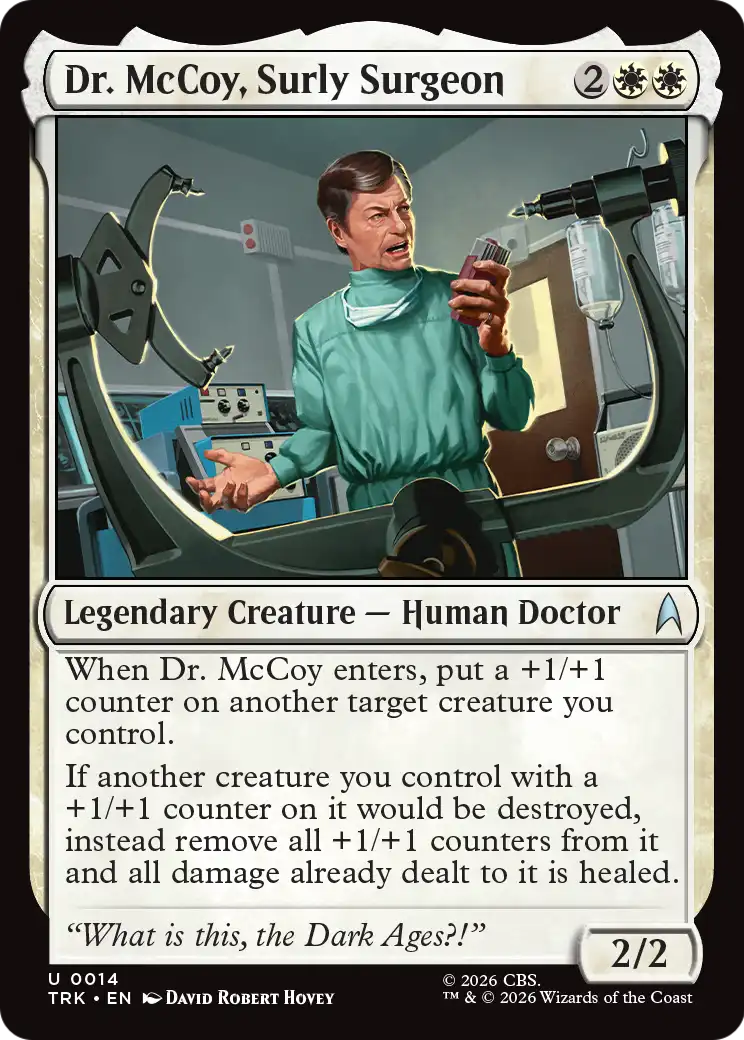 Dr. McCoy, Surly Surgeon [Star Trek] | Gam3 Escape
