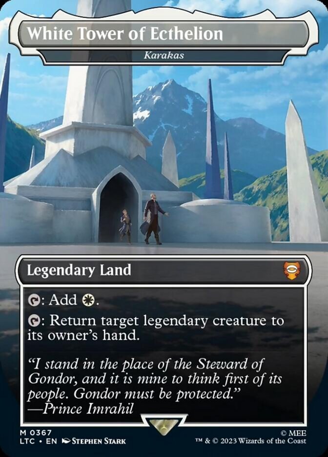 White Tower of Ecthelion - Karakas [The Lord of the Rings: Tales of Middle-Earth Commander] | Gam3 Escape