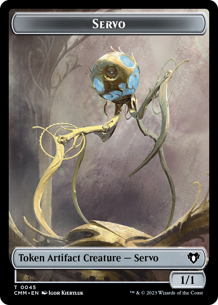 Servo Token [Commander Masters Tokens] | Gam3 Escape