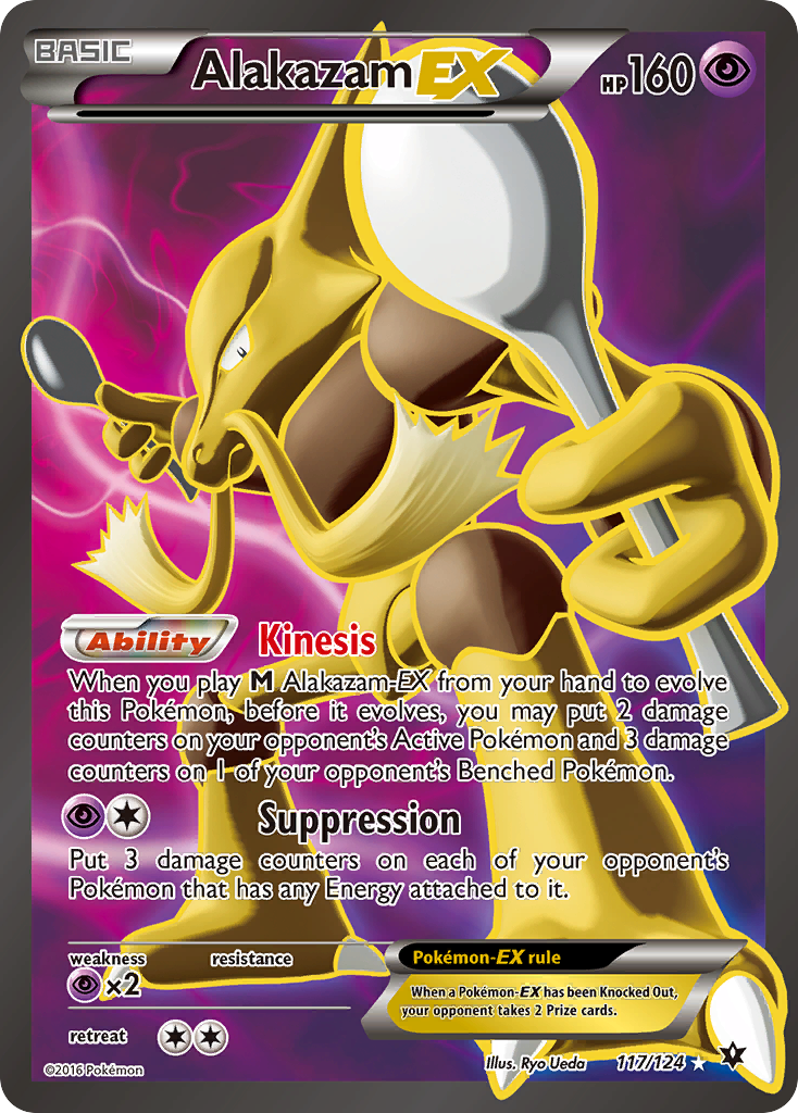 Alakazam EX (117/124) [XY: Fates Collide] | Gam3 Escape