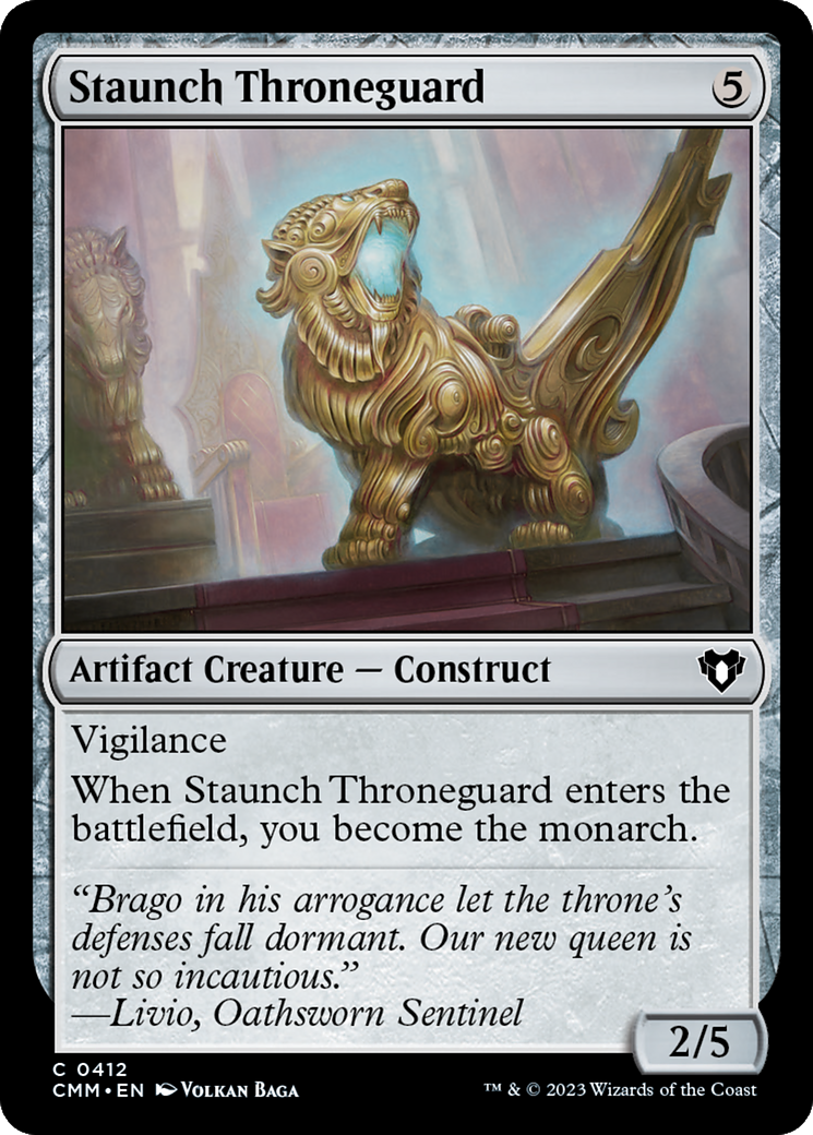 Staunch Throneguard [Commander Masters] | Gam3 Escape