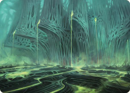 Swamp Art Card [Phyrexia: All Will Be One Art Series] | Gam3 Escape