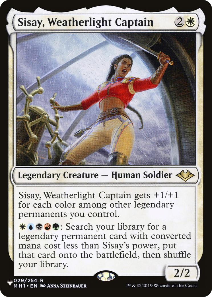 Sisay, Weatherlight Captain [Secret Lair: From Cute to Brute] | Gam3 Escape