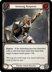 Ironsong Response (Red) [U-WTR132] (Welcome to Rathe Unlimited)  Unlimited Rainbow Foil | Gam3 Escape
