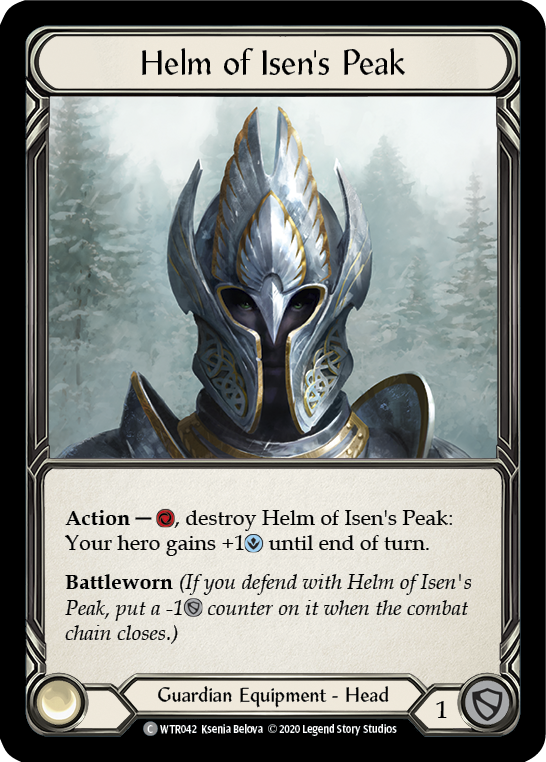 Helm of Isen's Peak [U-WTR042] (Welcome to Rathe Unlimited)  Unlimited Normal | Gam3 Escape