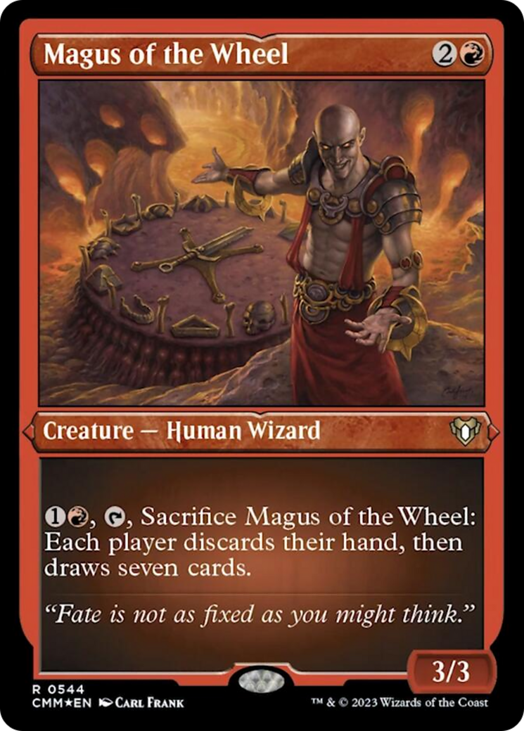 Magus of the Wheel (Foil Etched) [Commander Masters] | Gam3 Escape