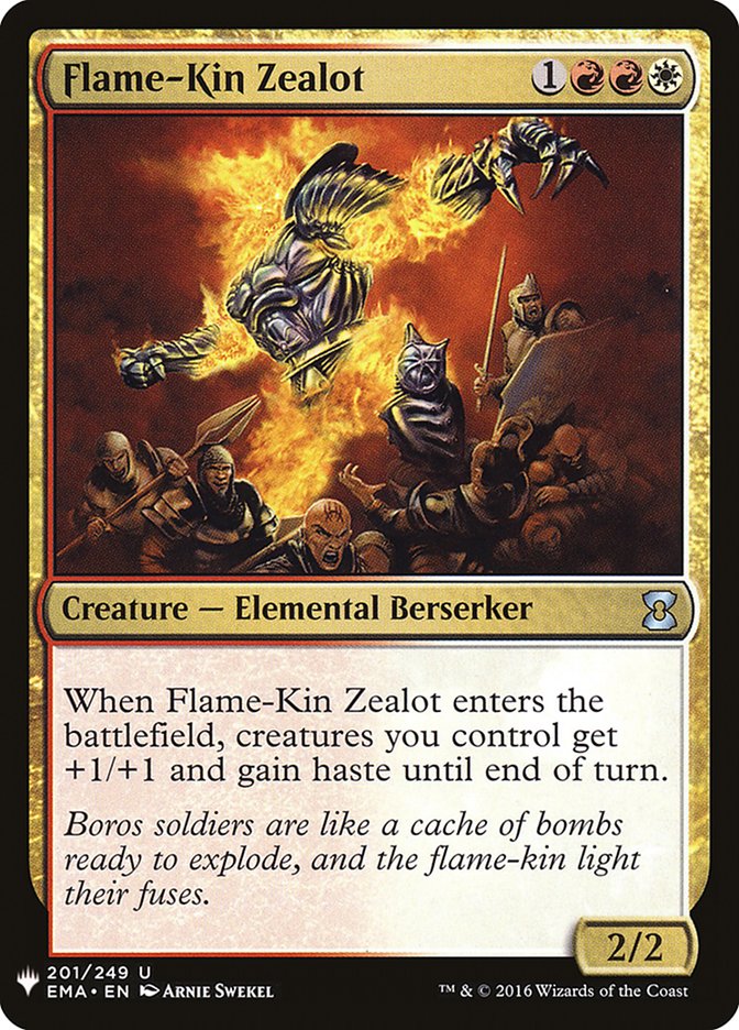 Flame-Kin Zealot [Mystery Booster] | Gam3 Escape
