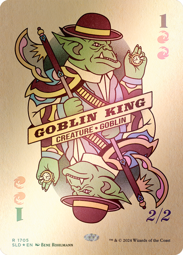 Goblin King (1705) (Rainbow Foil) [Secret Lair Drop Series] | Gam3 Escape