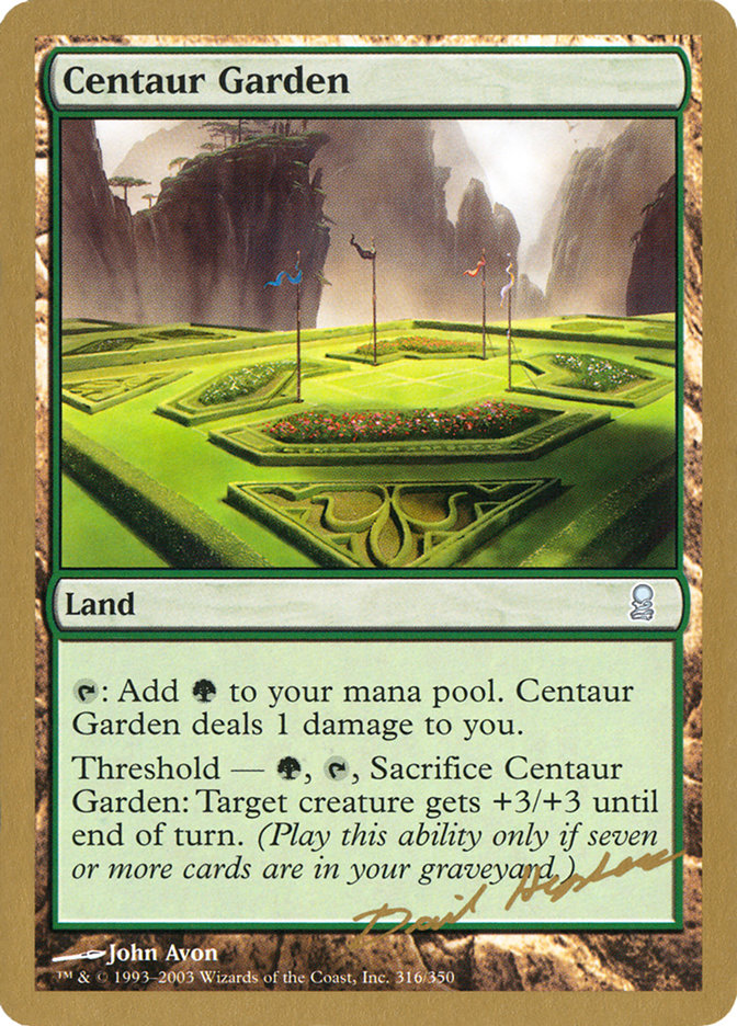 Centaur Garden (Dave Humpherys) [World Championship Decks 2003] | Gam3 Escape