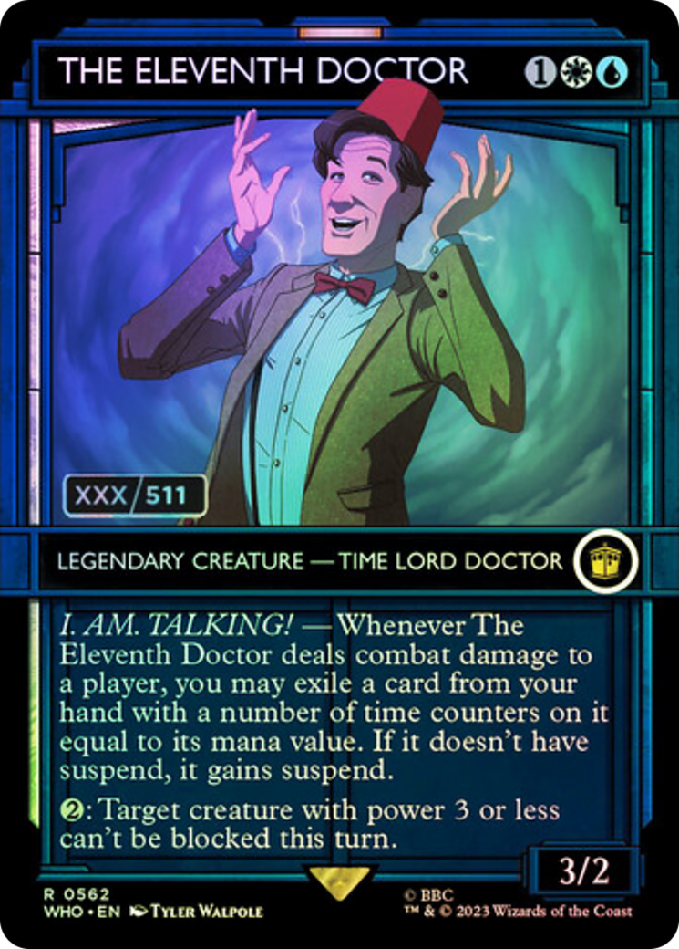 The Eleventh Doctor (Serial Numbered) [Doctor Who] | Gam3 Escape