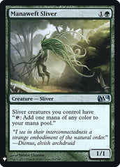 Manaweft Sliver [Mystery Booster] | Gam3 Escape