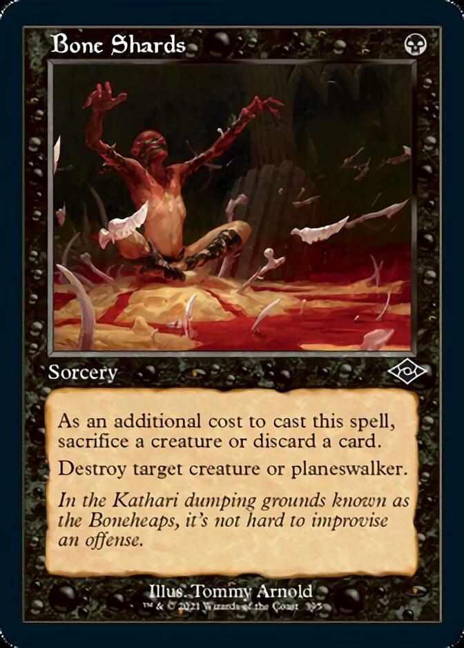 Bone Shards (Retro Foil Etched) [Modern Horizons 2] | Gam3 Escape