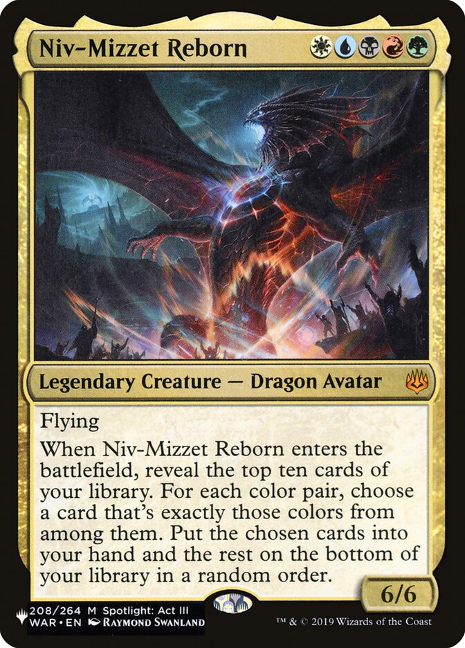 Niv-Mizzet Reborn [The List] | Gam3 Escape