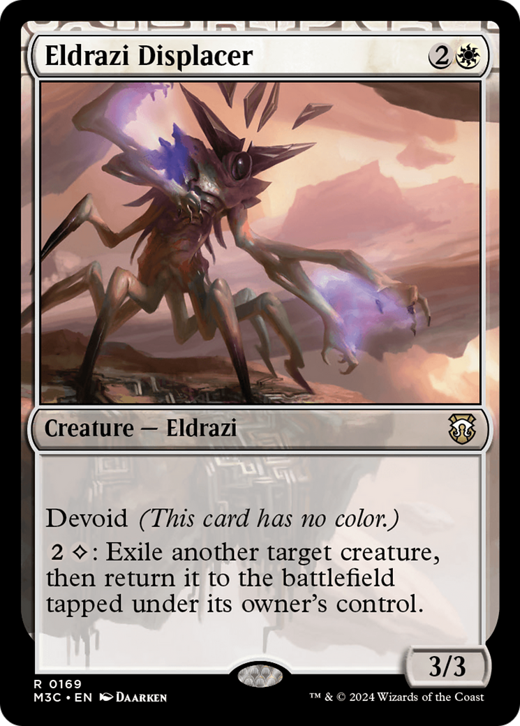 Eldrazi Displacer (Ripple Foil) [Modern Horizons 3 Commander] | Gam3 Escape