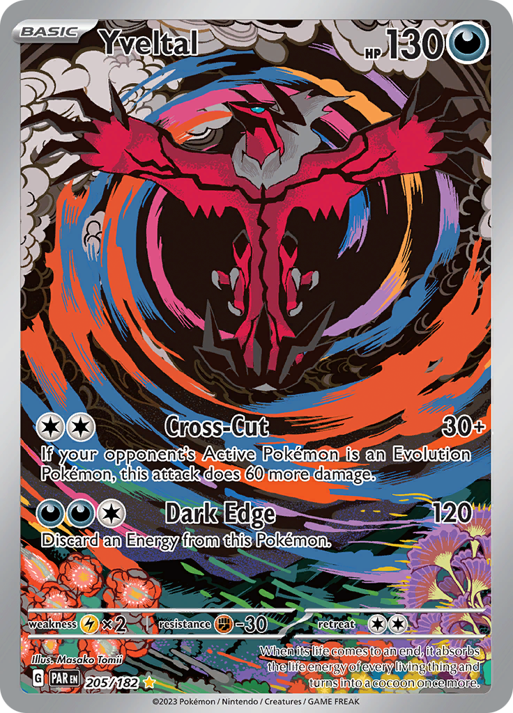 Yveltal (205/182) [Scarlet & Violet: Paradox Rift] | Gam3 Escape