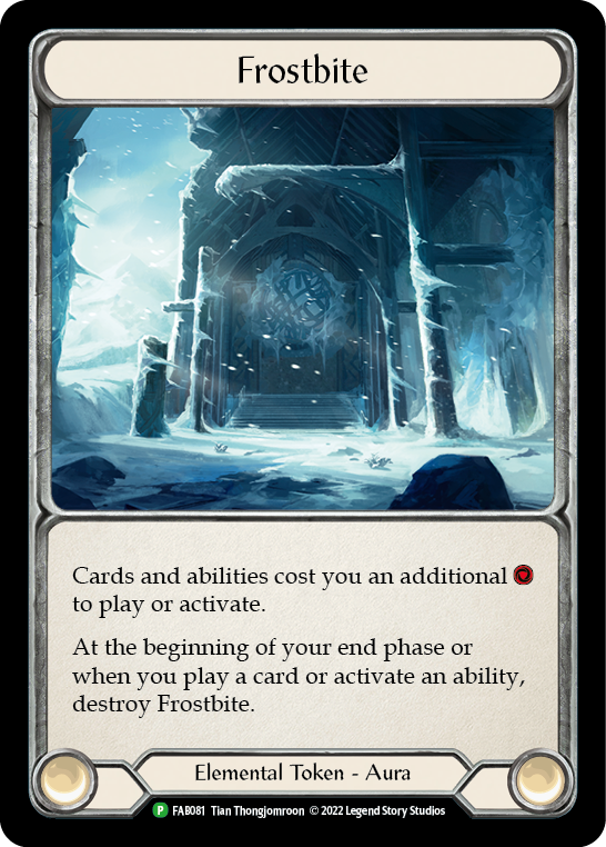 Frostbite [FAB081] (Promo)  Cold Foil | Gam3 Escape