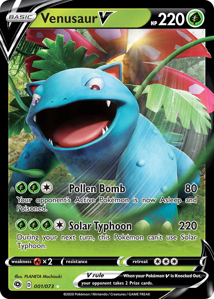 Venusaur V (001/073) [Sword & Shield: Champion's Path] | Gam3 Escape