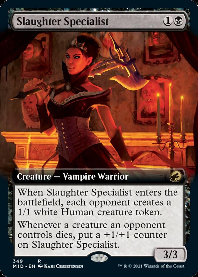 Slaughter Specialist (Extended Art) [Innistrad: Midnight Hunt] | Gam3 Escape