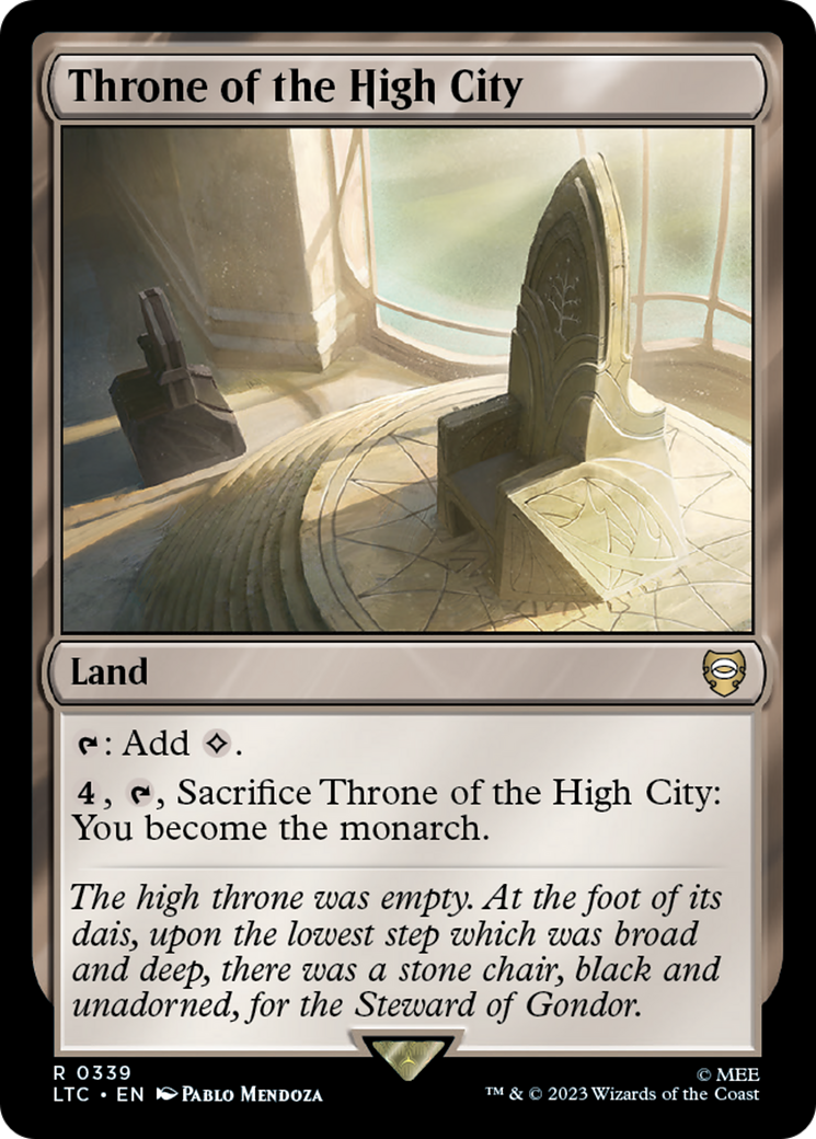 Throne of the High City [The Lord of the Rings: Tales of Middle-Earth Commander] | Gam3 Escape