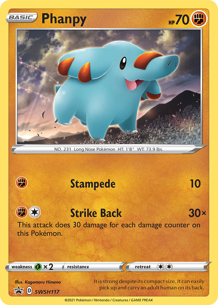 Phanpy (SWSH117) [Sword & Shield: Black Star Promos] | Gam3 Escape