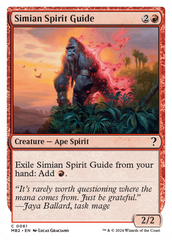 Simian Spirit Guide (White Border) [Mystery Booster 2] | Gam3 Escape