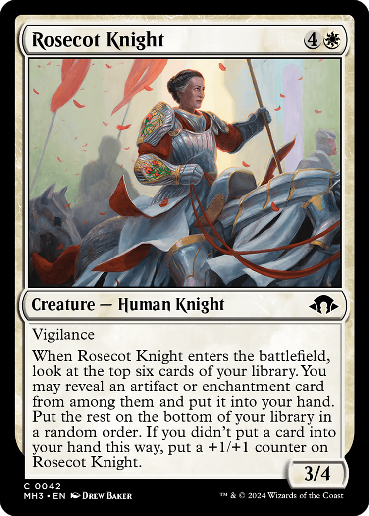 Rosecot Knight [Modern Horizons 3] | Gam3 Escape