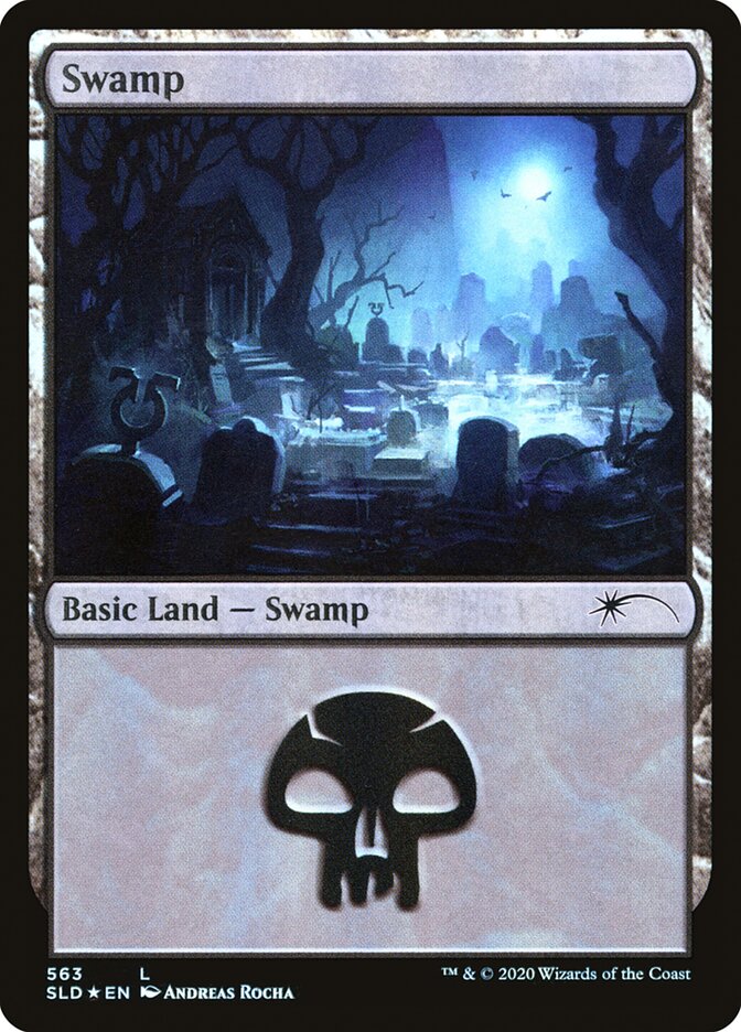 Swamp (Spooky) (563) [Secret Lair Drop Promos] | Gam3 Escape