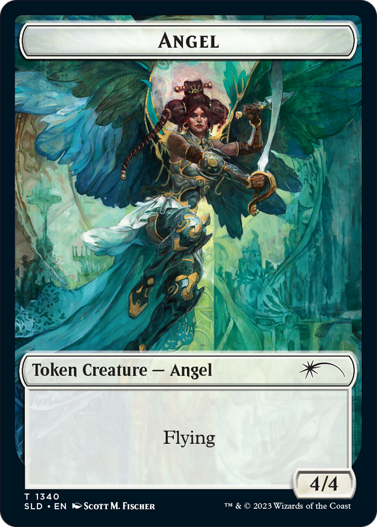 Angel // Spirit Double-Sided Token [Secret Lair Drop Series] | Gam3 Escape