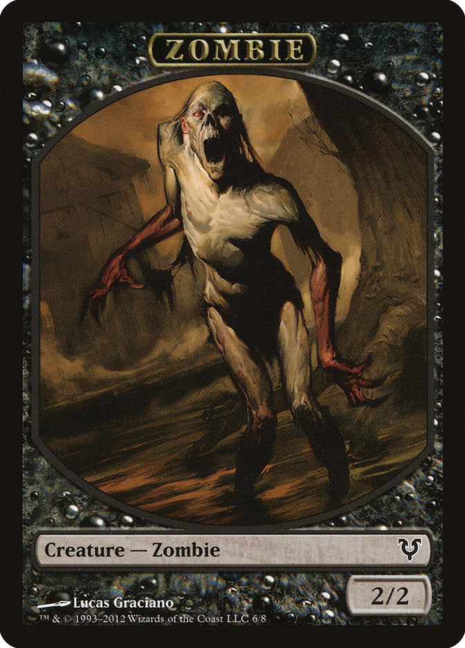 Zombie Token [Avacyn Restored Tokens] | Gam3 Escape