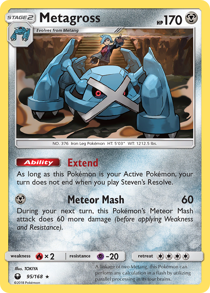 Metagross (95/168) [Sun & Moon: Celestial Storm] | Gam3 Escape