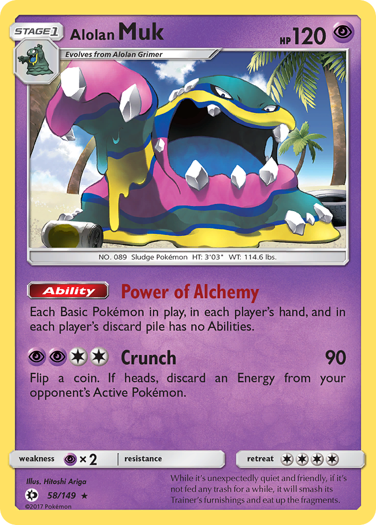 Alolan Muk (58/149) [Sun & Moon: Base Set] | Gam3 Escape