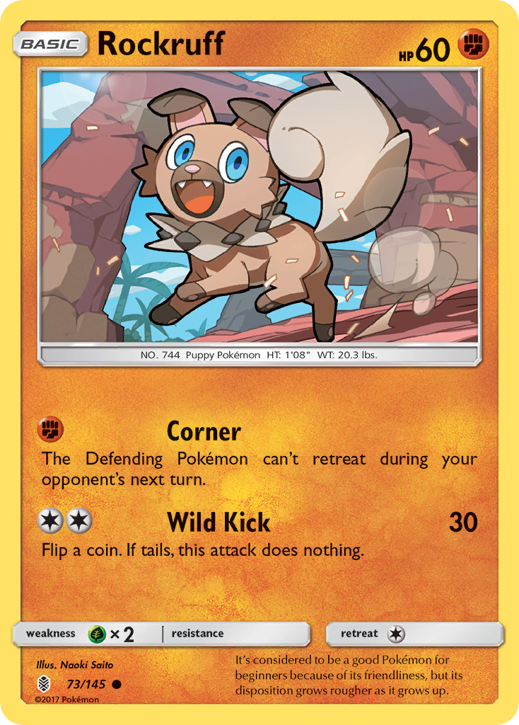 Rockruff (73/145) [Sun & Moon: Guardians Rising] | Gam3 Escape