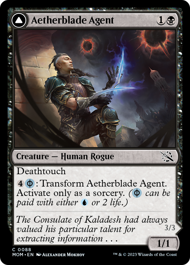 Aetherblade Agent // Gitaxian Mindstinger [March of the Machine] | Gam3 Escape