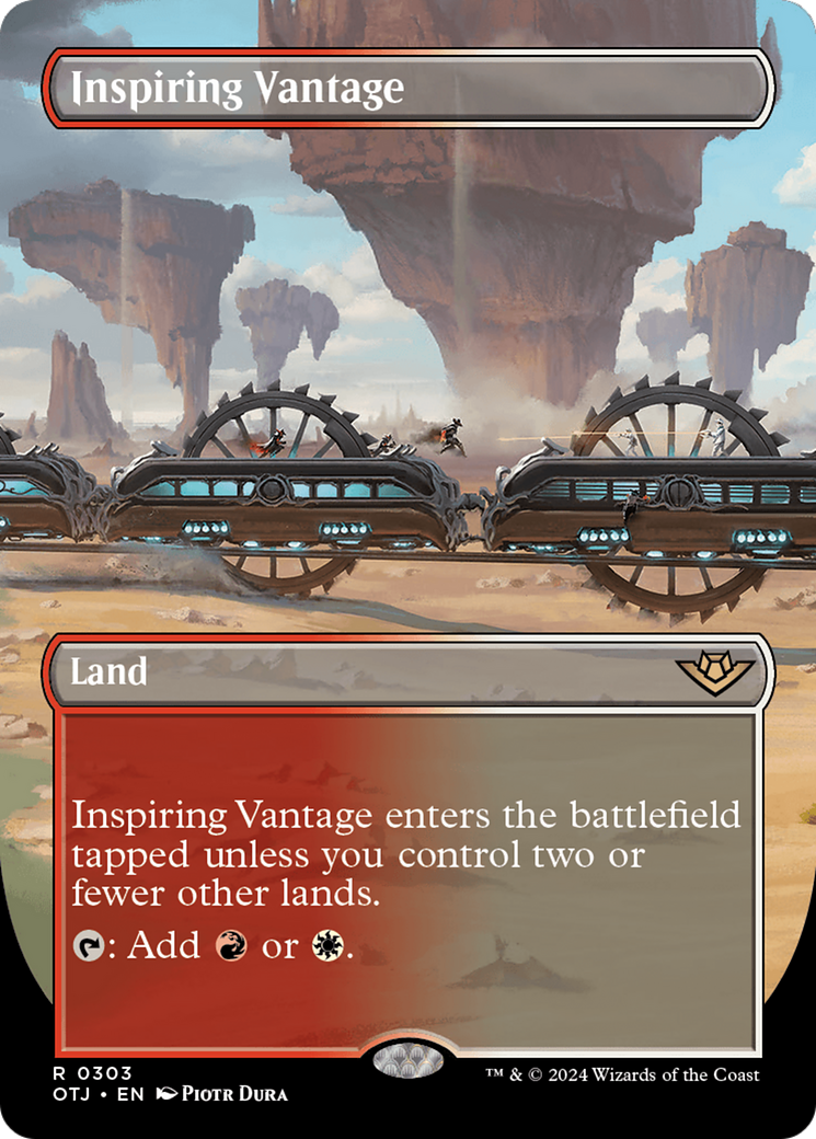 Inspiring Vantage (Borderless) [Outlaws of Thunder Junction] | Gam3 Escape