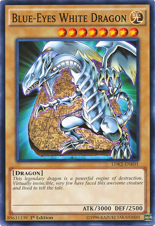 Blue-Eyes White Dragon (Version 4) [LDK2-ENK01] Common | Gam3 Escape