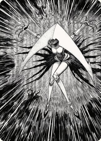Elesh Norn, Mother of Machines 2 Art Card [Phyrexia: All Will Be One Art Series] | Gam3 Escape